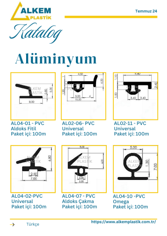 Alüminyum Contaları 2