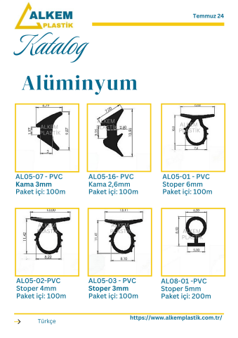Alüminyum Contaları 4