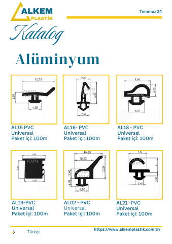 Alüminyum Contaları 8
