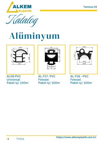 Alüminyum Contaları 11